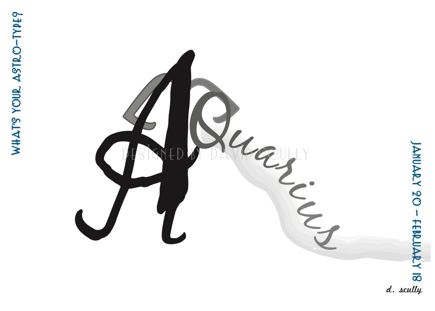 Astrology Gift Card_Aquarius