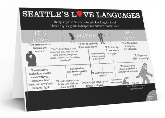 Surviving Seattle Greeting Card_Seattle Dating