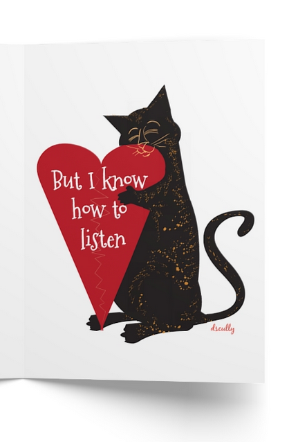 Calico Cat_Heartbreak Card