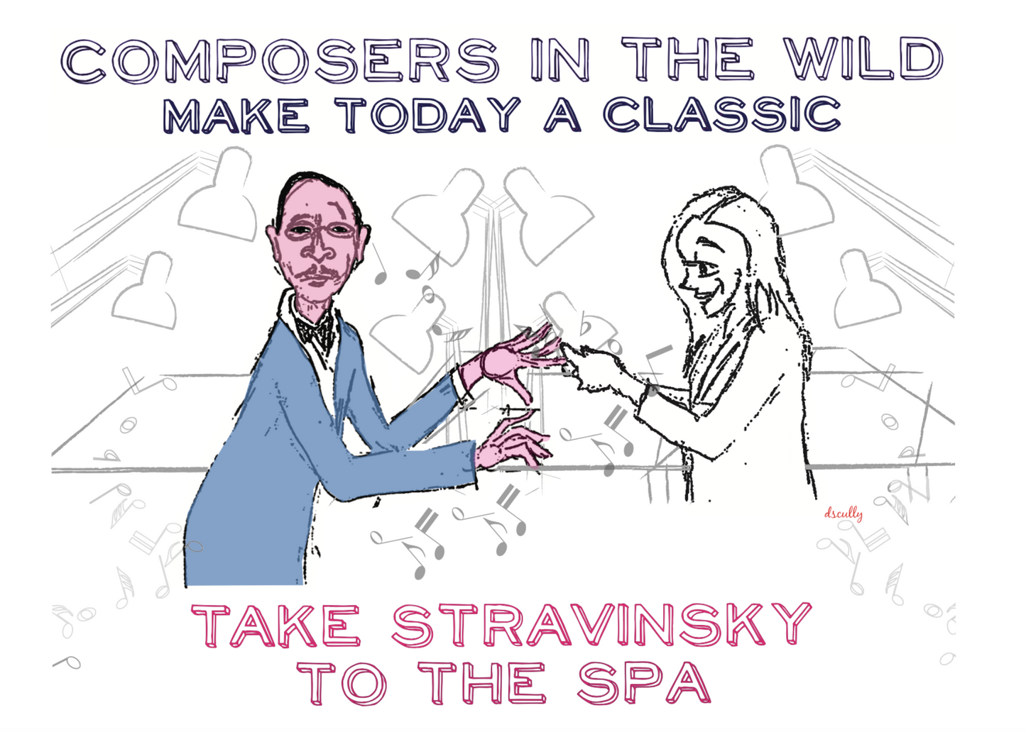 Arts themed card_ Stravinsky Spa Day