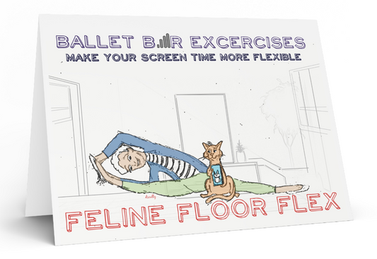 Arts themed card_CAT STRETCH