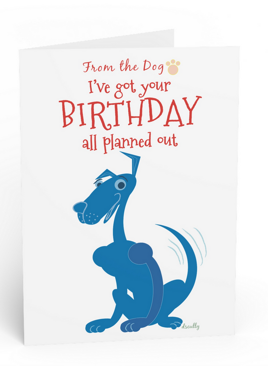 Dog Birthday Card_Dog’s Life