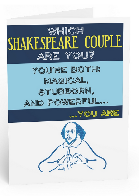 Shakespeare Card_Love_Titania & Oberon