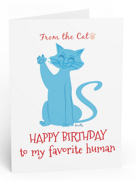 Cat Birthday Card_Cat Like