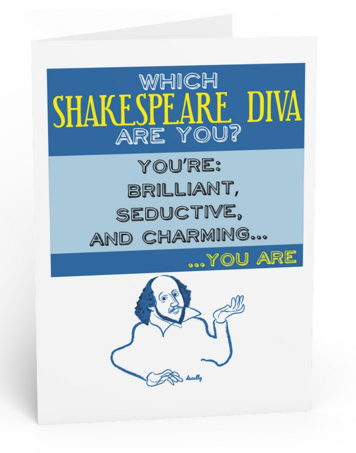 Shakespeare Card_Diva_Cleopatra