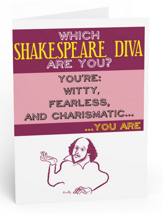 Shakespeare Card_Diva_Rosalind