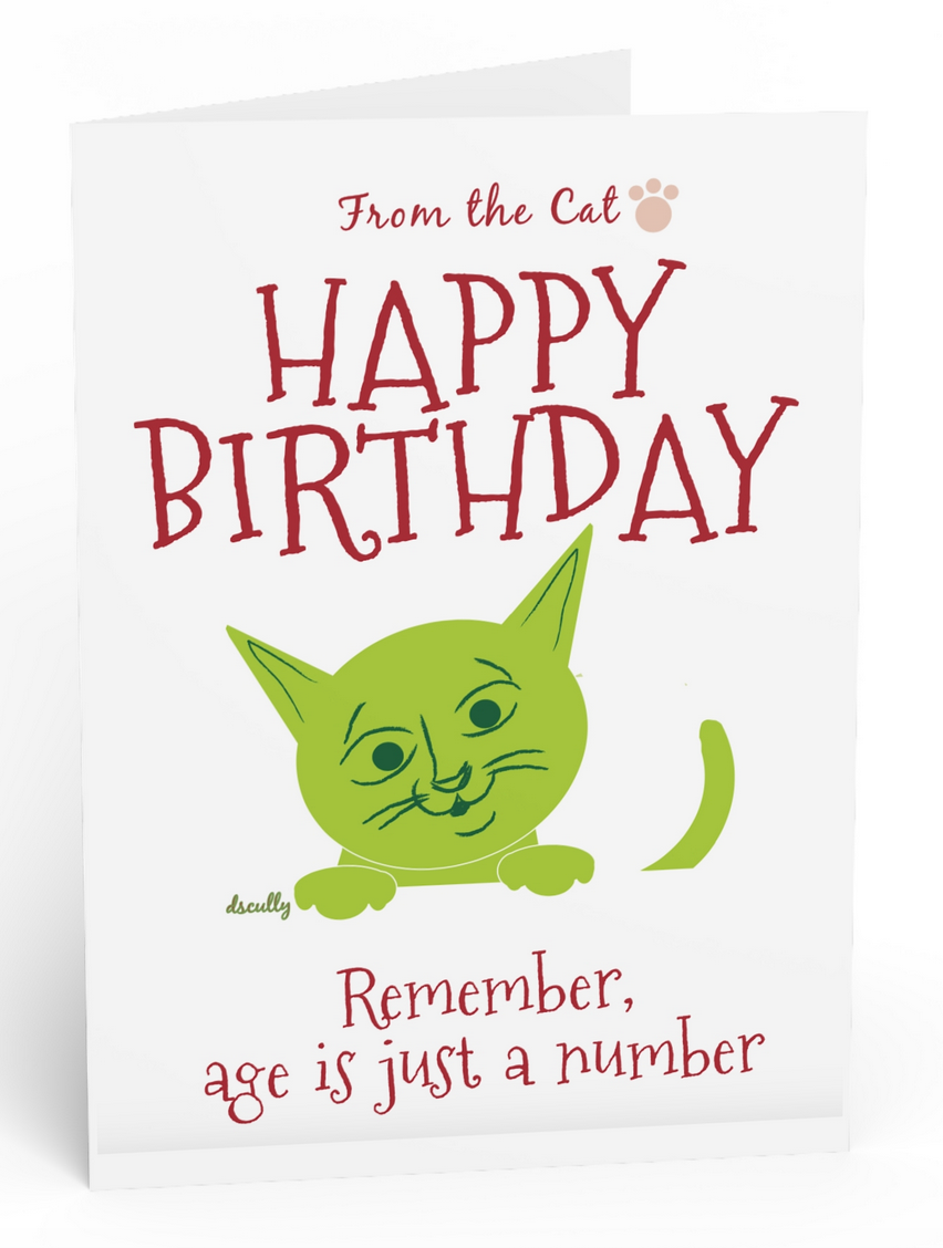 Cat Birthday Card_Kitten BDay