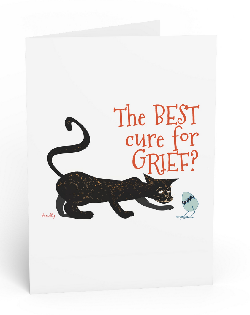 Calico Cat_Grieving Card