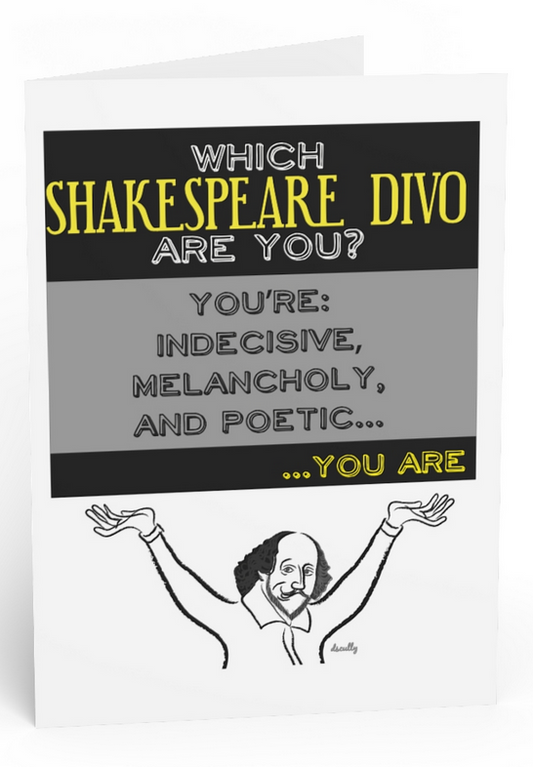 Shakespeare Card_Divo_Hamlet