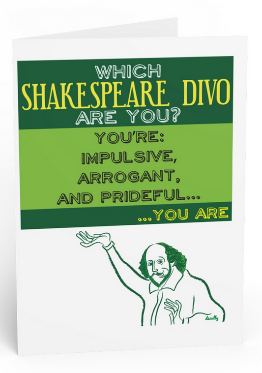 Shakespeare Card_Divo_King Lear