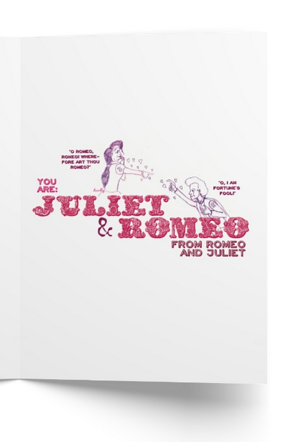 Shakespeare Card_Love_Romeo & Juliet