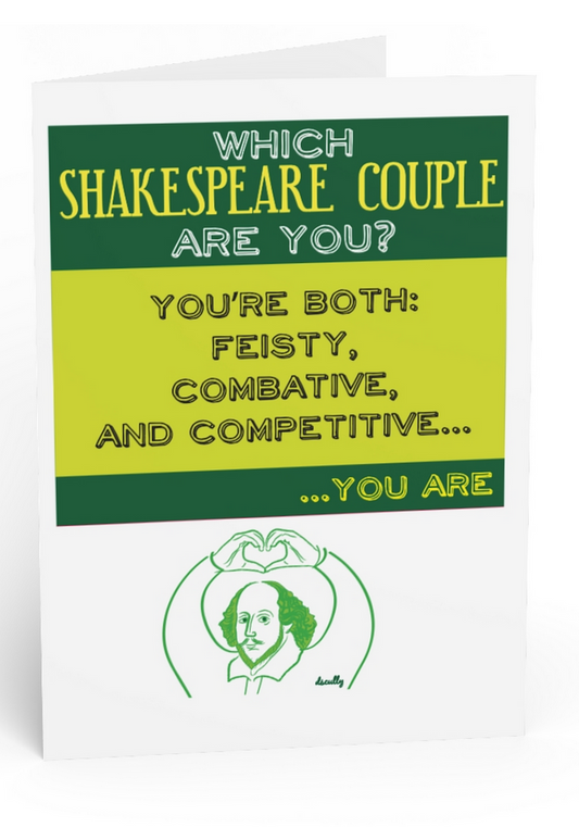 Shakespeare Card_Love_Kate & Pertruchio