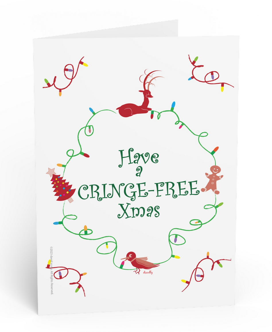 Holiday Card_Cringe Free Xmas