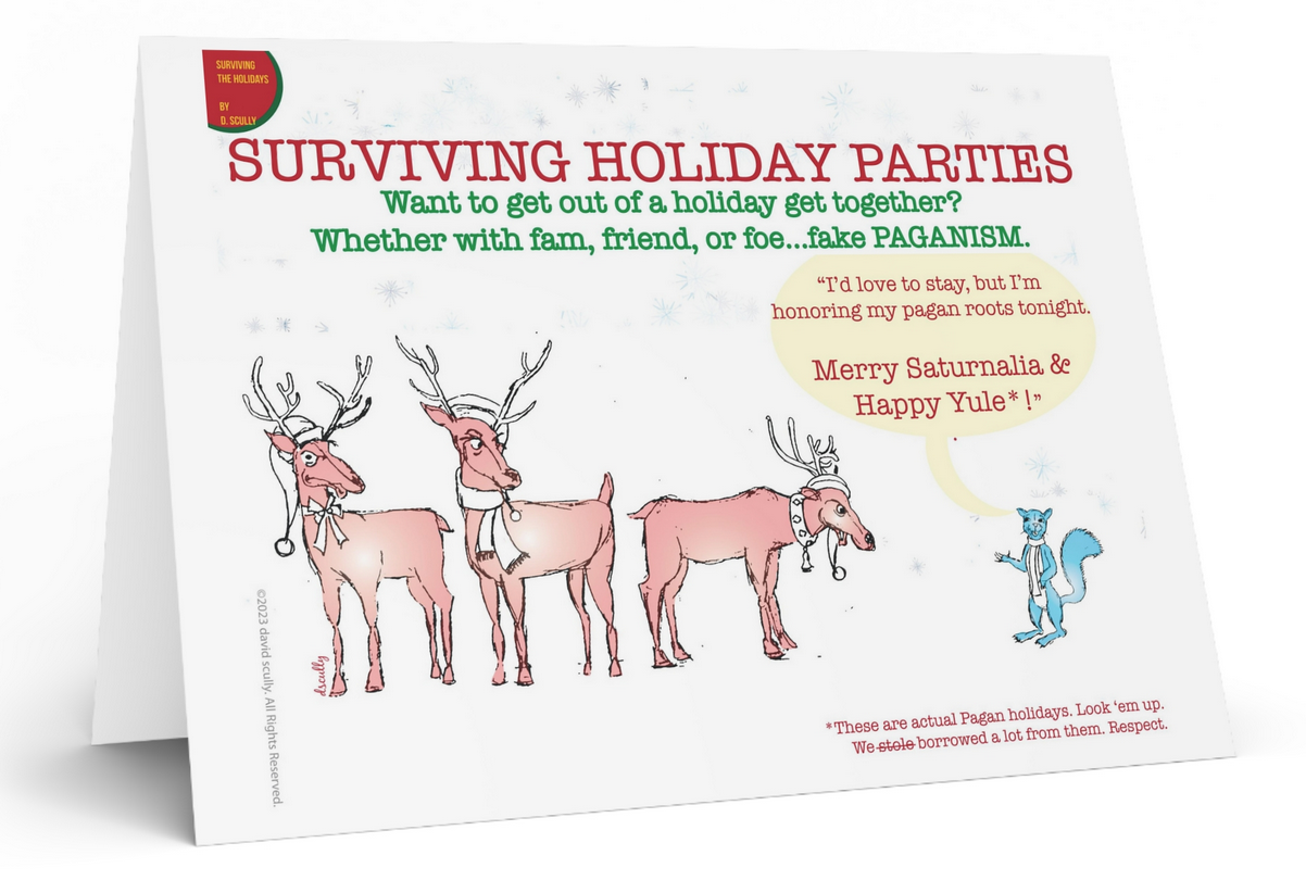 Holiday Survival Card_Holiday Parties