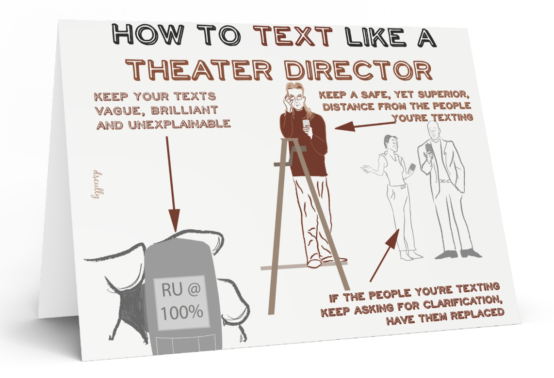 Arts themed card_THEATER DIRECTOR TEXT